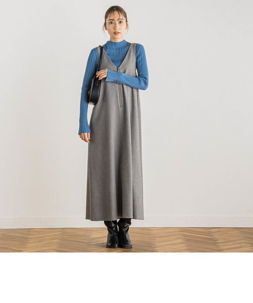 ピンヘッドプレスウォームジャンスカ≪手洗い可能≫｜ドロワットロート