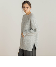 【WEB限定】片畦ラグランプルオーバー≪手洗い可能≫