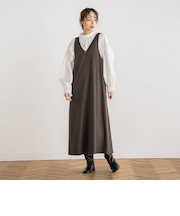 T/Rピンヘッドプレスウォームジャンスカ2≪手洗い可能≫