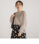 【WEB限定】重ねチュールニット≪手洗い可能≫