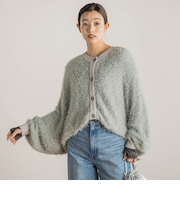 【WEB限定】2WAYドルマンフリンジカーデ≪手洗い可能≫
