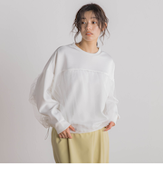 【WEB限定】ダンボールドルマンチュールプルオーバー≪洗濯機で洗える≫