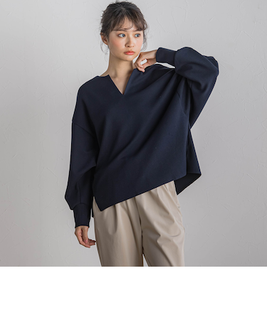 ブークレダンボールプルオーバー≪洗濯機で洗える≫