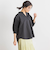 袖刺繍レーススキッパー7分袖ブラウス≪手洗い可能≫
