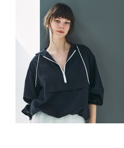 ECOエアーナイロンアノラックパーカー≪洗濯機で洗える≫