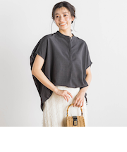 タンブラーブッチャーブラウス≪手洗い可能≫