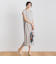 【WEB限定】カットジョーゼットサイドラインワンピース≪手洗い可能≫