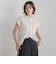 【WEB限定】コットンライクローンブラウス≪手洗い可能≫