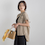【WEB限定】麻調バックヨークテープ切替えブラウス≪洗濯機で洗える≫