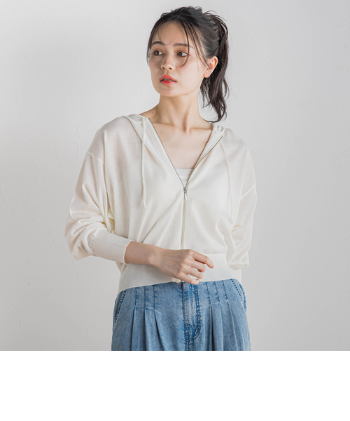 ドロワットロートレアモン（Droite lautreamont）/シアーパーカー≪手洗い可能≫ シアーパーカー≪手洗い可能≫｜ドロワットロートレアモンの通販