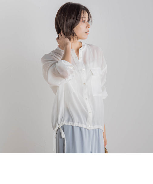 セミシアードロストシャツ≪手洗い可能≫