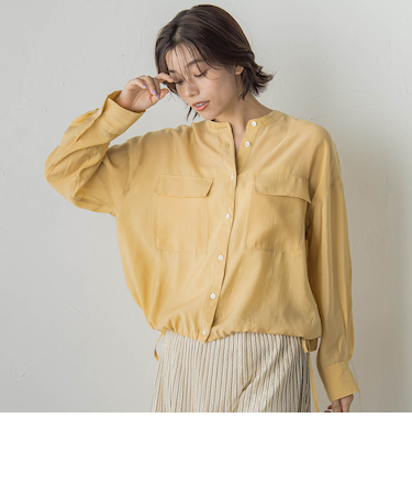 セミシアードロストシャツ≪手洗い可能≫