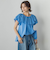 【WEB限定】ワンダーウェーブクロスブラウス≪手洗い可能≫