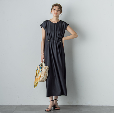【WEB限定】R/Tデニムワンピース≪手洗い可能≫