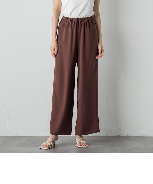 強撚2WAYパンツ≪洗濯機で洗える≫