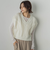 メッシュケーブルニットベスト≪手洗い可能≫
