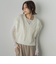 メッシュケーブルニットベスト≪手洗い可能≫