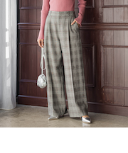 【新色追加】両面起毛ストレッチパンツ≪洗濯機で洗える≫