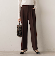 【新色追加】両面起毛ストレッチパンツ≪洗濯機で洗える≫