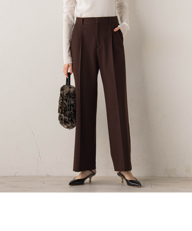 【新色追加】両面起毛ストレッチパンツ≪洗濯機で洗える≫