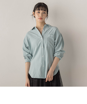 【WEB限定】E/Nピーチシャツ≪手洗い可能≫