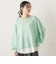 メッシュ柄レイヤードニット≪手洗い可能≫
