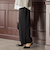 【WEB限定】カットジョーゼット裏起毛パンツ≪手洗い可能≫