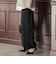 【WEB限定】カットジョーゼット裏起毛パンツ≪手洗い可能≫