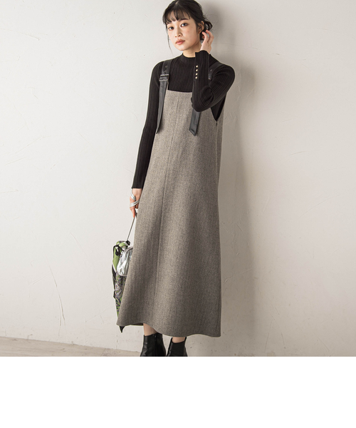 ピンヘッドプレスウォームジャンスカ≪手洗い可能≫｜ドロワットロート