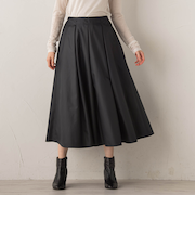 タフタタックスカート≪洗濯機で洗える≫