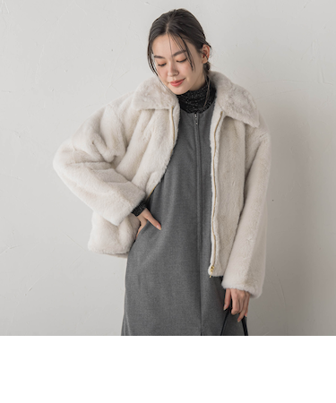 【WEB限定】ミンクファーコート