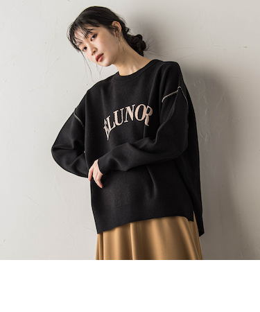 【新色追加】ロゴスウェットニット≪手洗い可能≫
