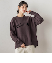 【新色追加】ロゴスウェットニット≪手洗い可能≫