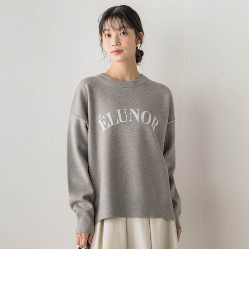【新色追加】ロゴスウェットニット≪手洗い可能≫