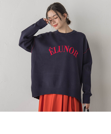 ロゴスウェットニット≪手洗い可能≫