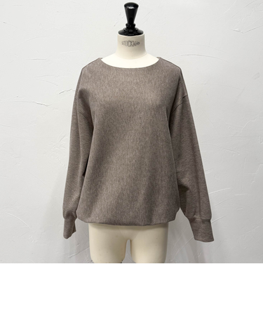 ニットコーデュロイカットソー≪手洗い可能≫