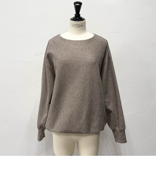 ニットコーデュロイカットソー≪手洗い可能≫