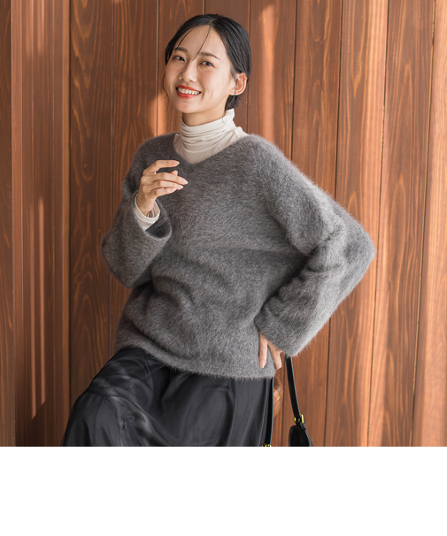 FOX/CASHMEREニット≪手洗い可能≫