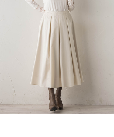 タフタタックスカート≪洗濯機で洗える≫