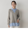 【WEB限定】Vネックブラウス切替えプルオーバー≪手洗い可能≫