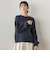 【WEB限定カラーあり】ラメボトルネックプルオーバー≪手洗い可能≫