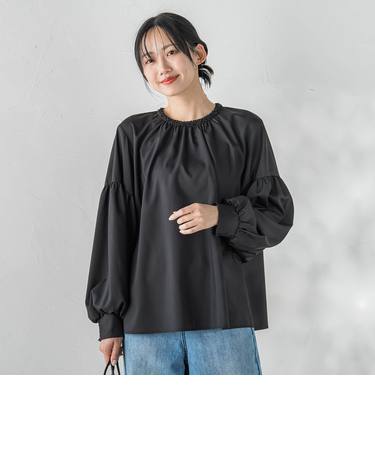 ブレードブラウス≪洗濯機で洗える≫