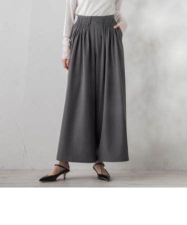 ストレッチツイルパンツ≪洗濯機で洗える≫