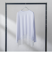 裾レーストップス≪手洗い可能≫