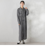 テンセルデニムワンピース