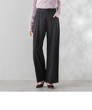 ワイドポケットタックパンツ