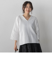 セーラーカラーニット