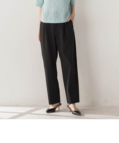 CICA配合サークルストレッチテーパードパンツ