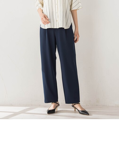 CICA配合サークルストレッチテーパードパンツ