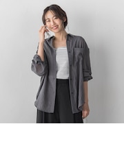 ボイルシャンブレーシャツ